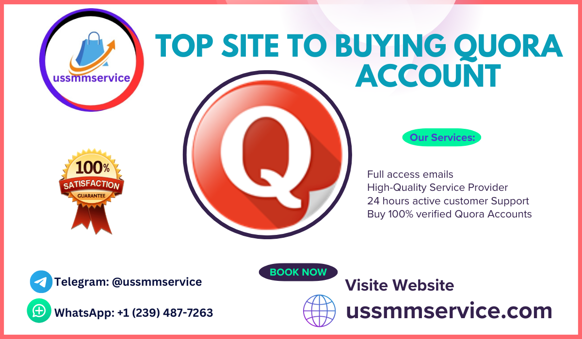 Top Site To Buying Quora Account